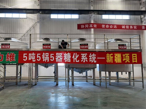 溧水精酿啤酒设备厂—5吨精酿啤酒设备—新疆项目